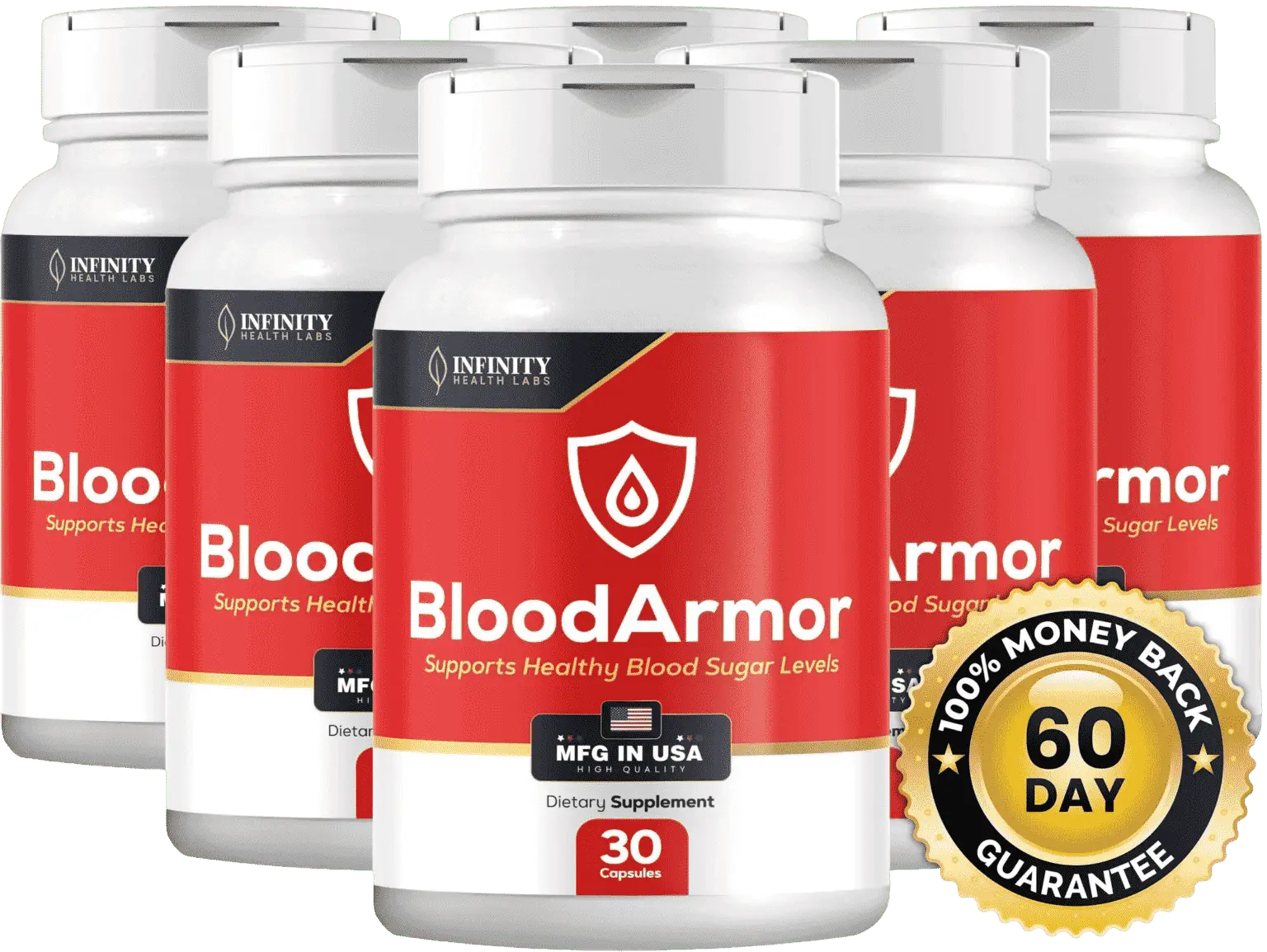blood armor 6 bottles
