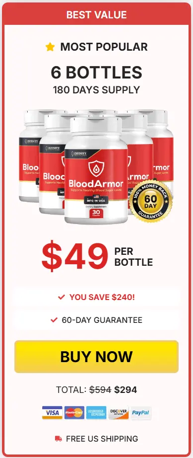 buy blood armor 6 bottles